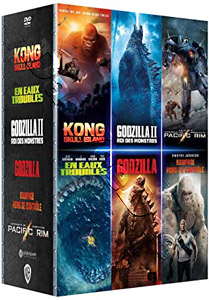 Grand Monsters Collection | Kong: Skull Island / The Meg / Godzilla: King of the Monsters / Godzilla / Rampage / Pacific Rim  |   DVD